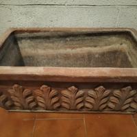 fioriera in terracotta 