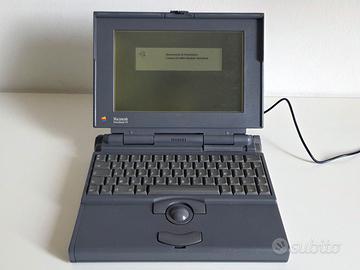 Apple PowerBook 170, 4 MB RAM, mouse, alimentatore
