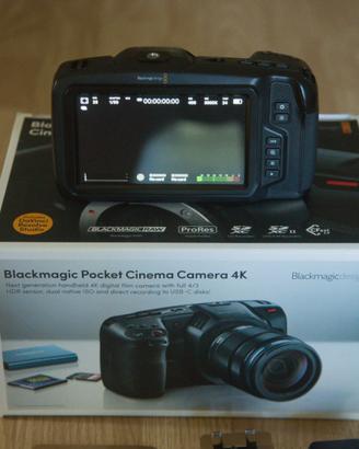Blackmagic Pocket 4K BMPCC4K + Resolve Studio