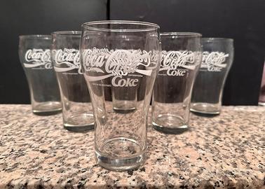 SET 6 BICCHIERI COCA COLA