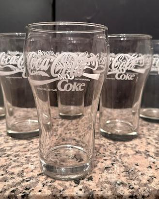 SET 6 BICCHIERI COCA COLA