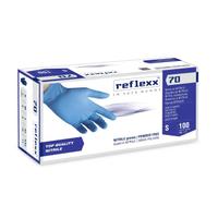 10 SCATOLE GUANTI IN NITRILE REFLEX MIS. S/M/L/XL