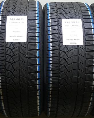 4 GOMME 245 40 21 E 275 35 21 CONTINENTAL BR2082