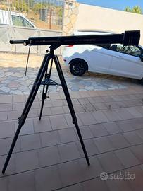 Telescopio riflettore astronomico vintage