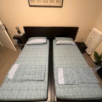 Set lenzuola per due letti singoli