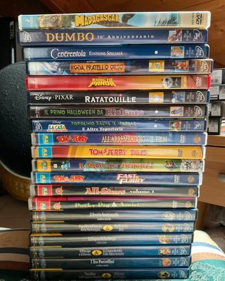 DVD per bambini Disney Pixar Dreamworks