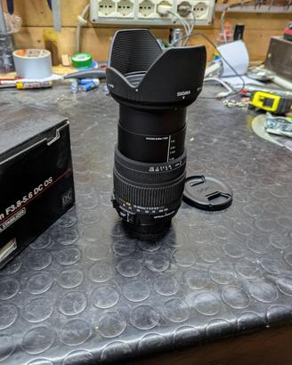 Obiettivo Sigma 18 125 per Nikon