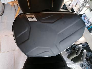 borsa laterale sx moto + telaietto 