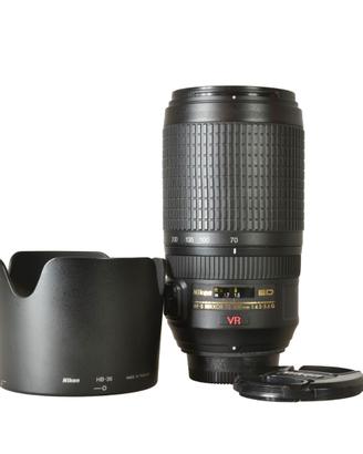 NIKON 70-300mm F 4.0-5.6 VR ED AF-S G - USATO