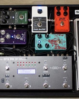 Pedaliera professionale per chitarra