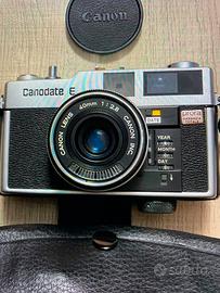 MACCHINA FOTOGRAFICA  CANON DATE E 40 mm + FLESH