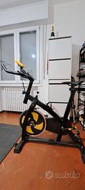 Cyclette da spinning nero sports