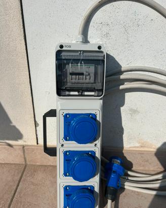 ⚡️Quadro elettrico distribuz. 16A – Prese GEWWIS
