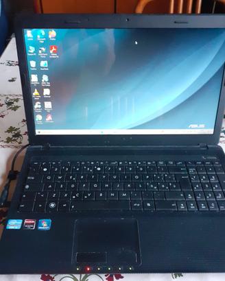 Notebook 15,6" Asus X54H Core I3 con SSD 240 Win11