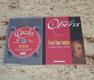 DVD COSI' FAN TUTTE - MOZART - INVITO ALL'OPERA