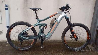 E-mtb Haibike 8.0 nduro carbon flyon Km 700