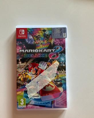 Gioco nintendo switch1  Mariokart DELUXE 8