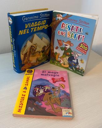 Libri per bambini geronimo stilton scooby doo