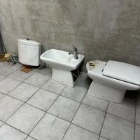 Sanitari wc bidet lavabo roca e rubinetteria