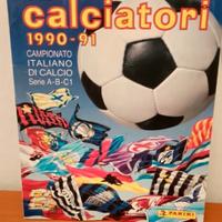 Album figurine Panini calciatori 1990-91 completo