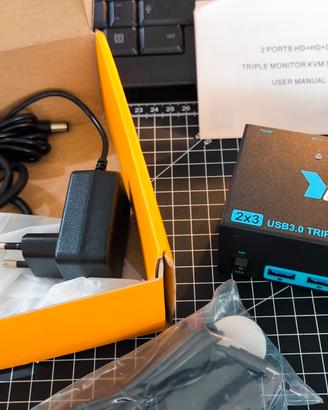 switch per 3 monitor USB 3.0