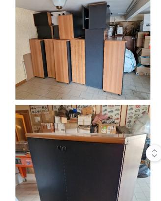 mobili da ufficio, armadio, cassettiera