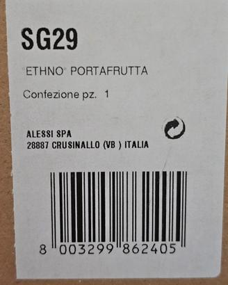 Ethno porta frutta alessi