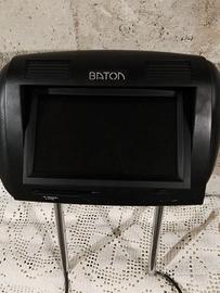 n. 2 poggiatesta con dvd