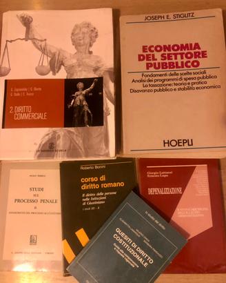 Libri di diritto giurisprudenza economia