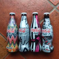 Set 4 Bottiglie Coca Cola Fashion