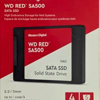 Hard disk SSD Western Digital WD RED SA500 4TB