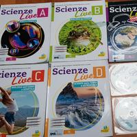 "Scienze live" libri per scuola media