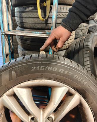 Gomme Invernali M+S KUMHO 215 60 17  x2
