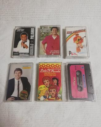 Set 6 Musicassette Vintage Morandi Sigle TV Ballo 