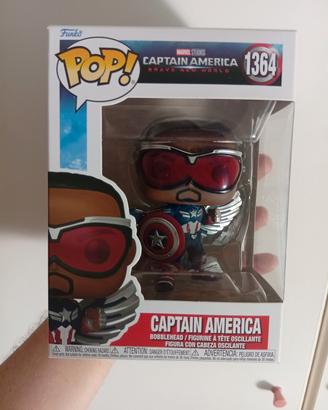 funko pop captain america avengers sam wilson