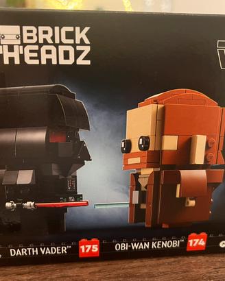 Lego BrickHeadz Obi Wan Kenobi &Darth Vader (40547