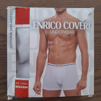 Boxer XXL Enrico Coveri bianchi uomo