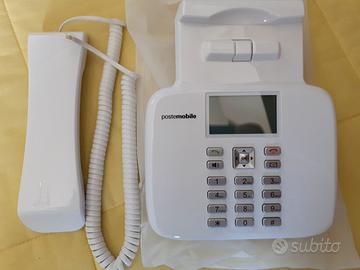 TELEFONO POSTEMOBILE BIANCO Nuovo Imballato