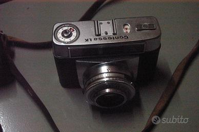 ikon zeiss contessa lk, fotocamera vintage 35mm