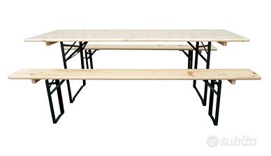 set birreria cm 220 x 80