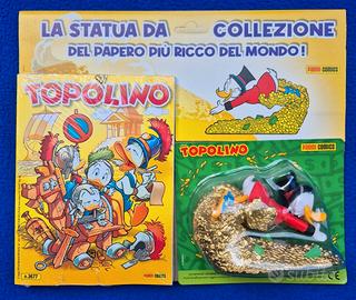 Topolino 3677 SIGILLATO + Statua Zio Paperone 3D