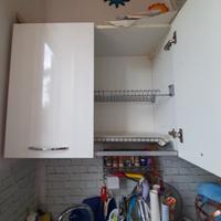 4 pensili da cucina bianchi 