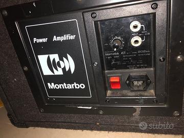 Casse audio attive Montarbo 202sa