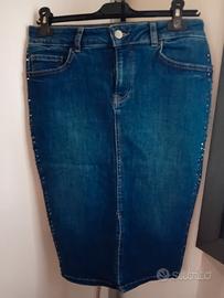Gonna jeans Oltre