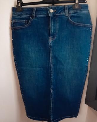 Gonna jeans Oltre