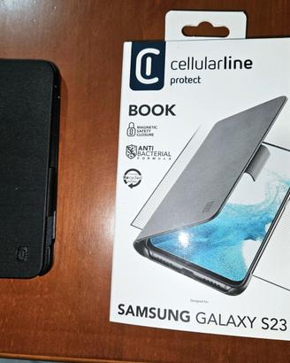Cellular Line Cover Book Galaxy S23 