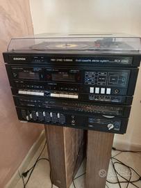 Stereo per vinile e casette