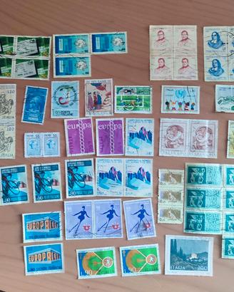 Lotto vari francobolli italiani ed esteri misti