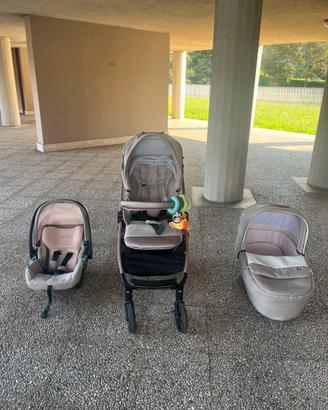 Trio peg perego completo culla ovetto passeggino