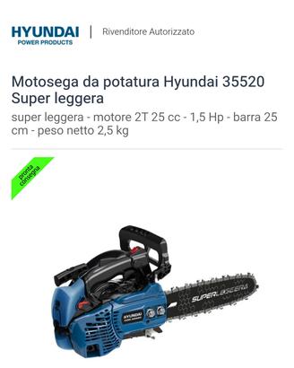 motosega 